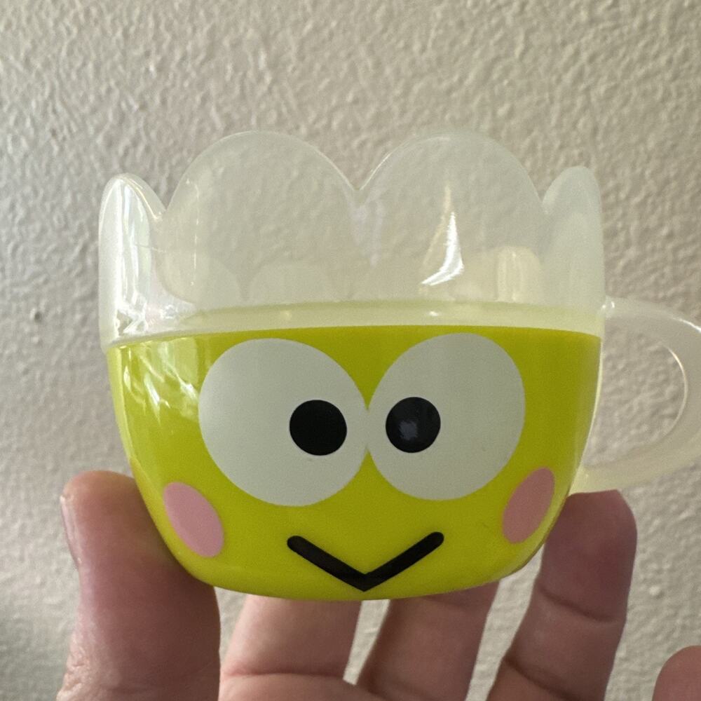 Sanrio Dining Sanrio Hello Kitty Keroppi Mini Cup Mug Green 2017